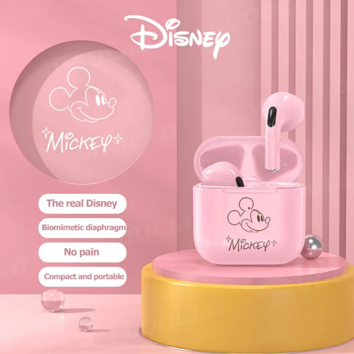 Disney F11 Wireless Bluetooth Headphones, Bluetooth 5.2, Built-in Microphone