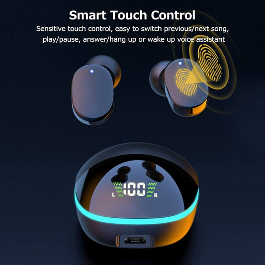 TWS G9S Bluetooth Earphones Wireless HiFi Headset Waterproof