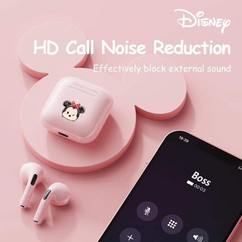 Disney F11 Wireless Bluetooth Headphones, Bluetooth 5.2, Built-in Microphone