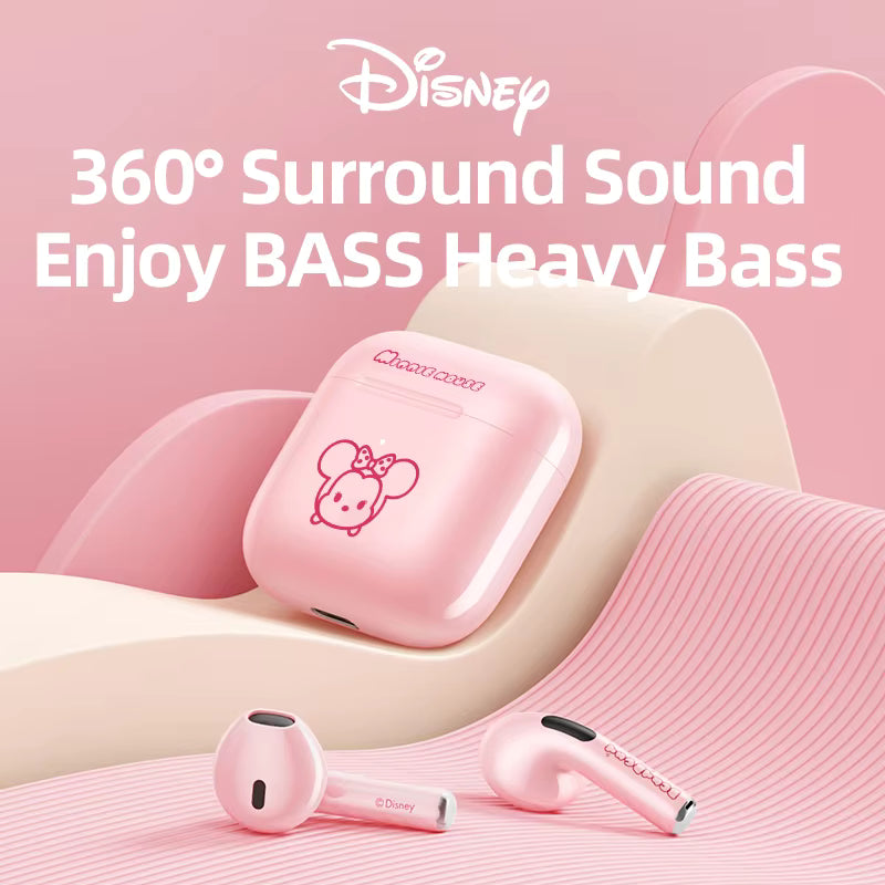 Disney F11 Wireless Bluetooth Headphones, Bluetooth 5.2, Built-in Microphone