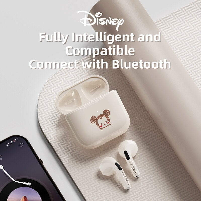 Disney F11 Wireless Bluetooth Headphones, Bluetooth 5.2, Built-in Microphone
