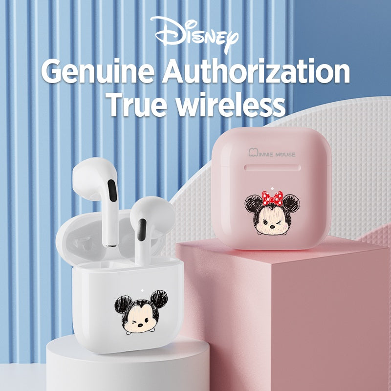 Disney F11 Wireless Bluetooth Headphones, Bluetooth 5.2, Built-in Microphone