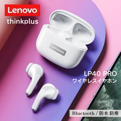 Lenovo LP40 Pro Wireless Bluetooth Earphones Noise Reduction Touch Control