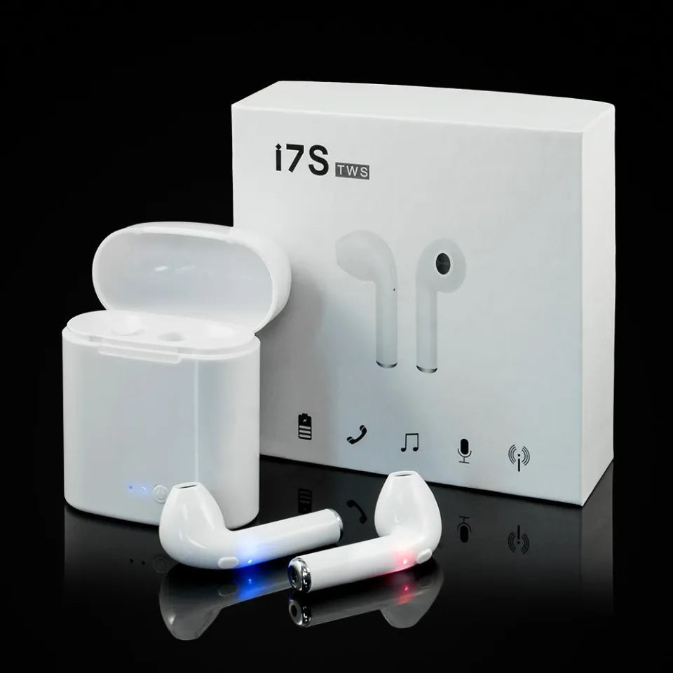 I7S air pods Bluetooth Wireless Earbuds i7S Double Wireless Bluetooth