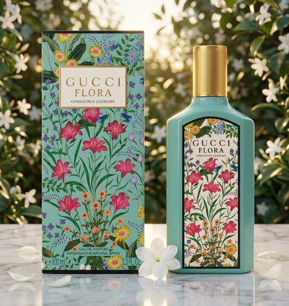Gucci Flora Gorgeous Jasmine Eau de Parfum Spray for Women 100ml