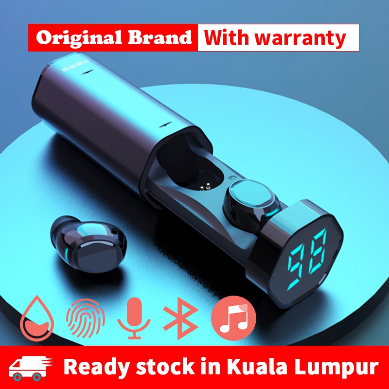 HLstar® A7 Air buds TWS Wireless Headphones 5.0 Bluetooth Earphones 9D