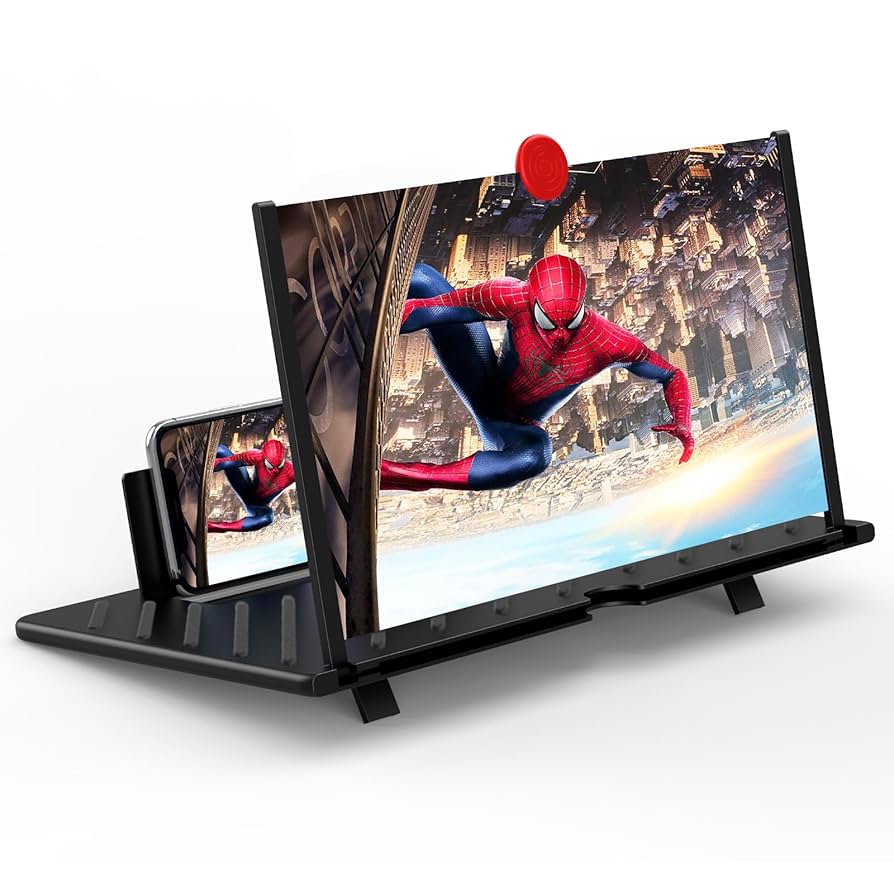 F3 Mobile Screen Magnifier 3D Display Stand for Smartphone Eye Protection