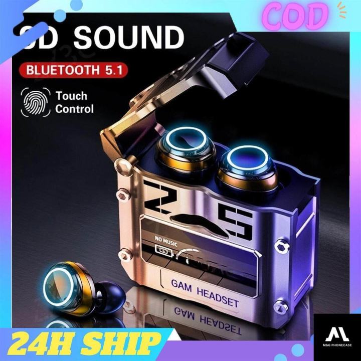 M25 TWS Gaming Earbuds 🎮 | RGB Lights | Ultra Low Latency | Deep Bass Sound |