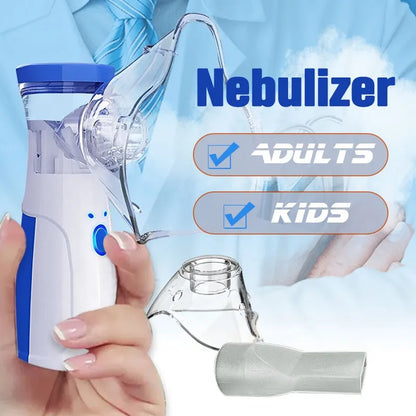 Mesh Portable Nebulizer Machine & Mask for Kids and Adults Inhaler Nebulizer