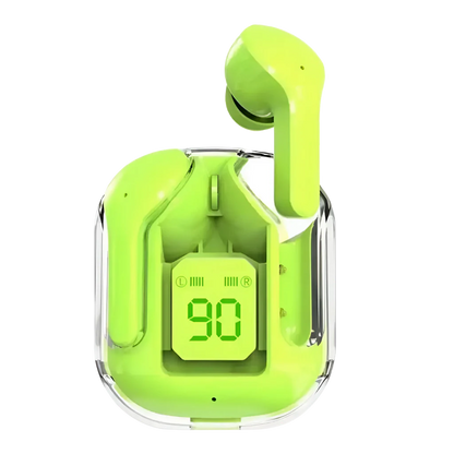 Air39 Wireless Earbuds Crystal Clear Sound, Bluetooth 5.3, Transparent Case
