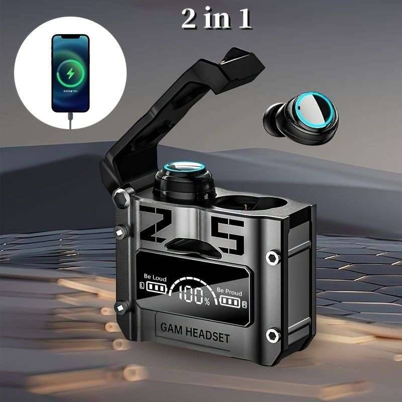 M25 TWS Gaming Earbuds 🎮 | RGB Lights | Ultra Low Latency | Deep Bass Sound |