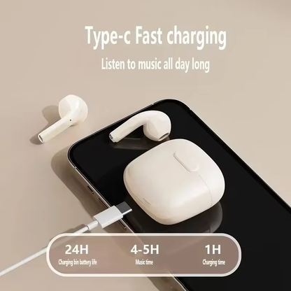 A2 TWS Wireless Earbuds Bluetooth 5.3 True Wireless Stereo Fast Pairing