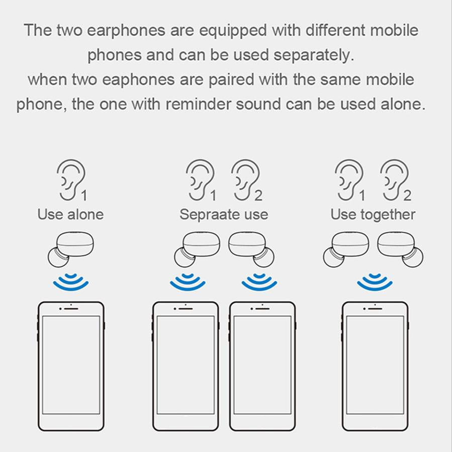 Y50 Original Earbuds TWS Earphone Bluetooth 5.0 Wireless button Control