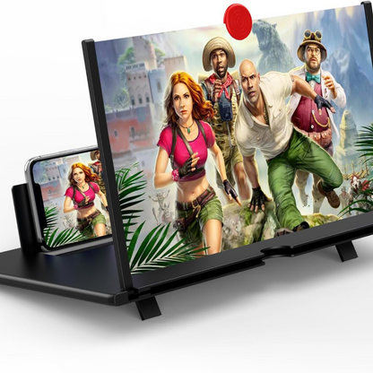 F3 Mobile Screen Magnifier 3D Display Stand for Smartphone Eye Protection