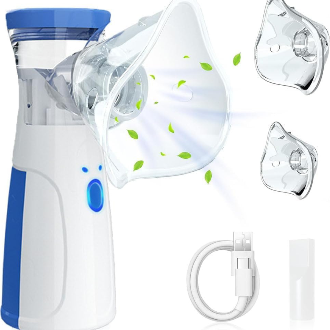 Mesh Portable Nebulizer Machine & Mask for Kids and Adults Inhaler Nebulizer