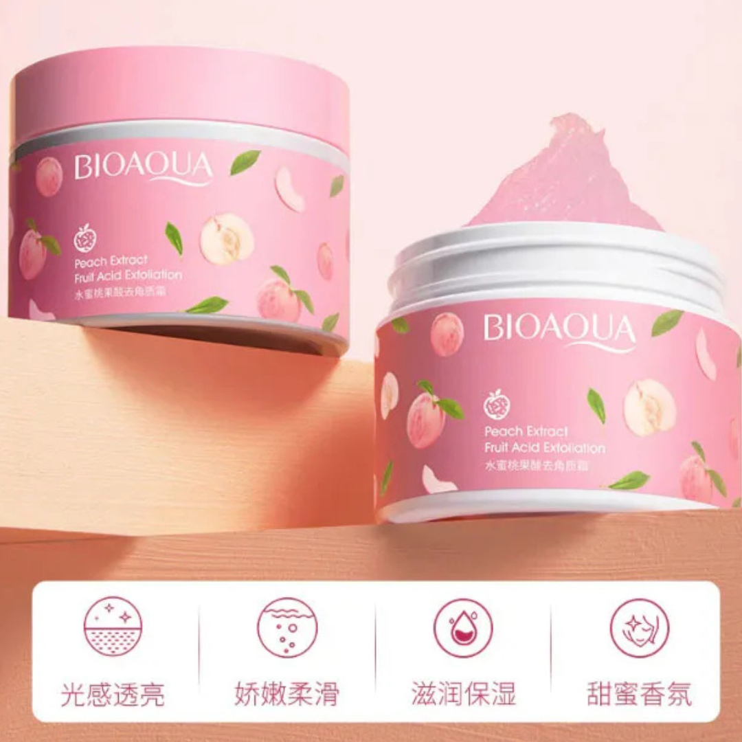 BIOAQUA Peach Extract Exfoliating Face Gel Glowing Moisturizing Peach Gel
