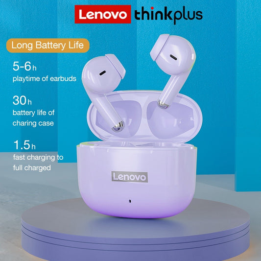 Lenovo LP40 Pro Wireless Bluetooth Earphones Noise Reduction Touch Control