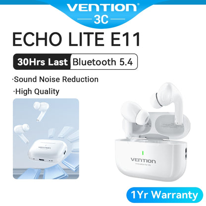Vention ECHO LITE E11 TWS Bluetooth Earbud Stereo True Wireless Bluetooth 5.4