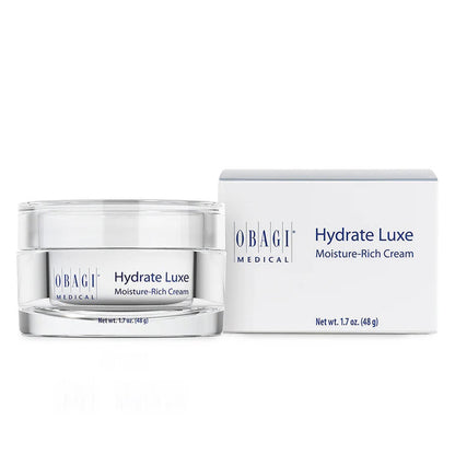 Obagi Hydrate Luxe Moisture-Rich Cream 1.7 oz – Overnight Hydrating Face Moisturizer