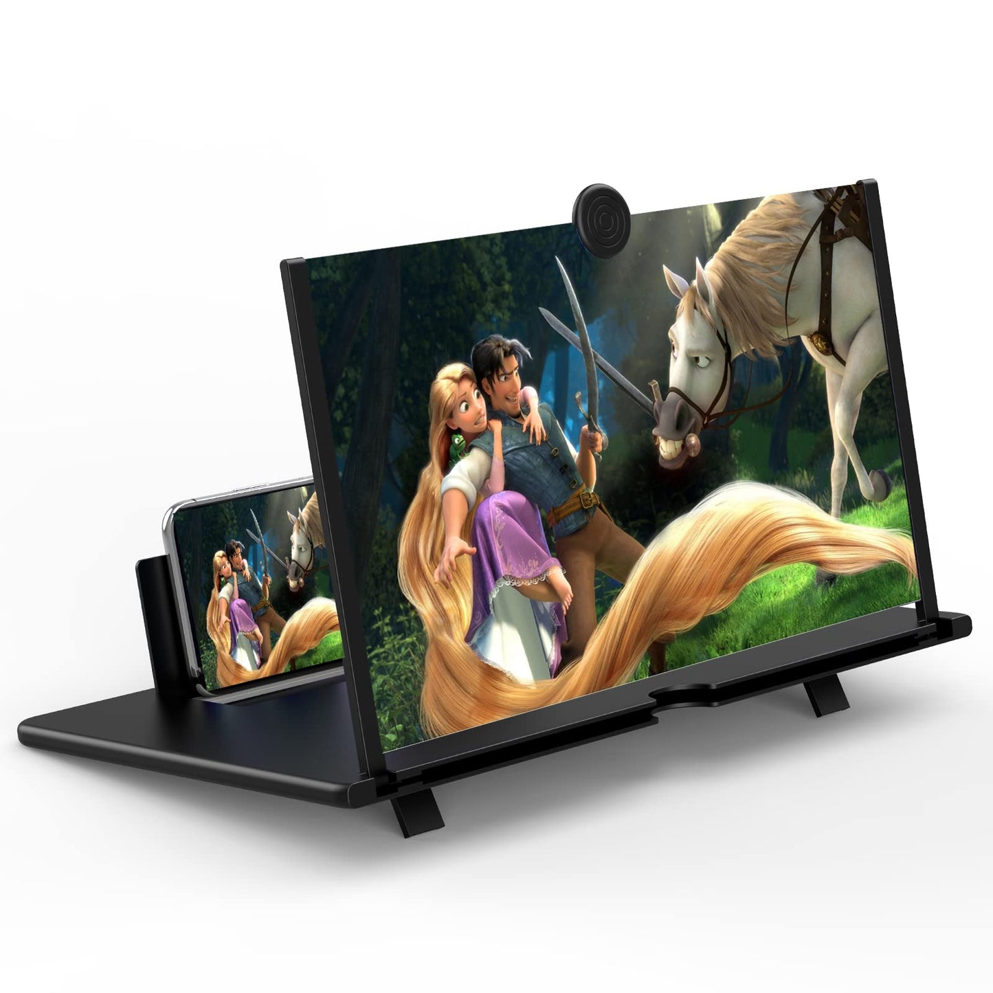 F3 Mobile Screen Magnifier 3D Display Stand for Smartphone Eye Protection