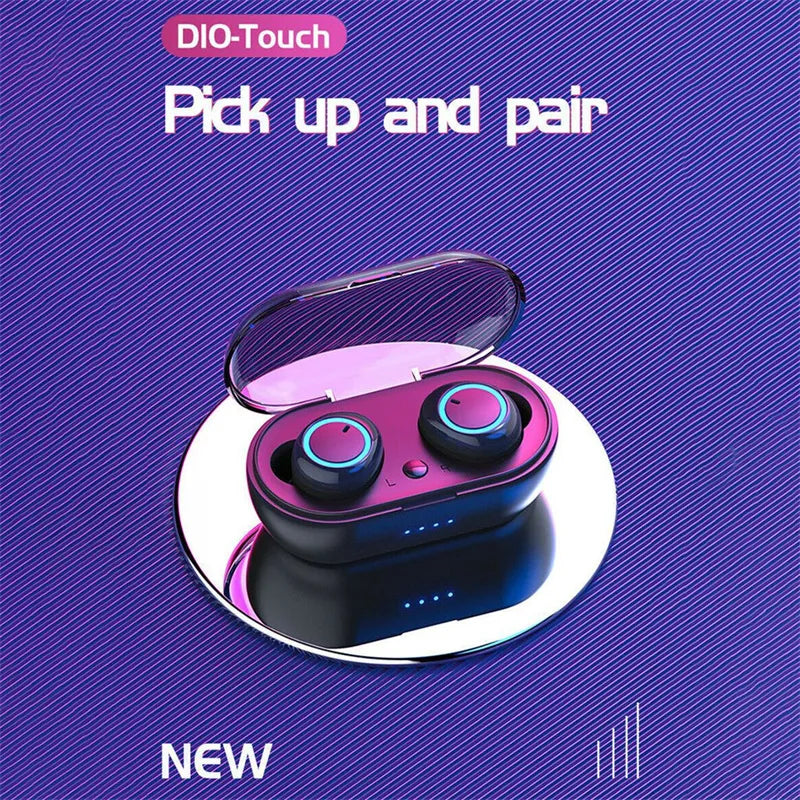 Y50 Original Earbuds TWS Earphone Bluetooth 5.0 Wireless button Control